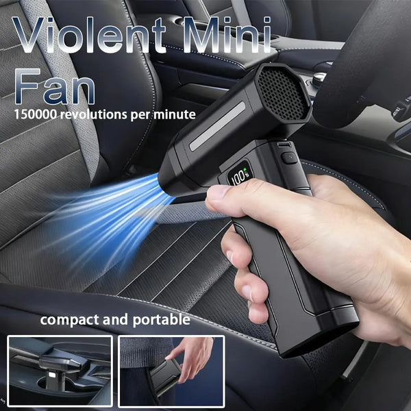 Soplador Turbo Portátil Súper Potente